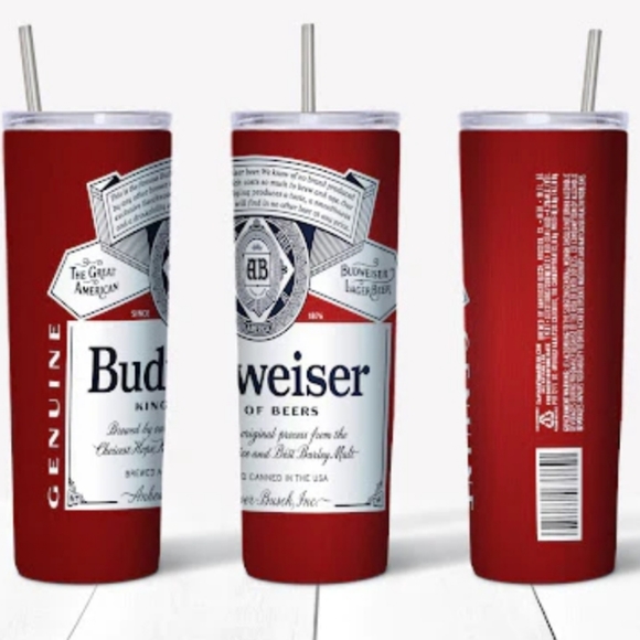 Other - Budweiser Tumbler 20oz